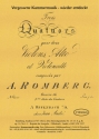 3 Streichquartette op.16 Stimmen Faksimile