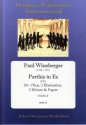 Parthia in Es-Dur fr Oboe, 2 Klarinetten, 2 Hrner und Fagott Partitur und Stimmen