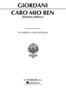 Caro mio ben fr Gesang (mittel) und Klavier (it/en)