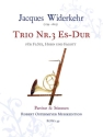Trio Es-Dur Nr.3 fr Flte, Horn und Fagott Partitur und Stimmen