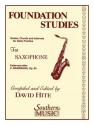 Foundation Studies op.63 for saxophone