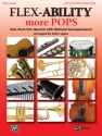 Flex-Ability more Pops: for 4 instruments (flexible ensemble) percussion score