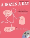 A Dozen a Day vol.3 (+Online Audio) for piano