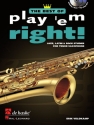 The Best of Play 'em right (+2 CD's): for tenor saxophone