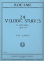 24 melodic Studes in all Tonalities op.20 for trumpet