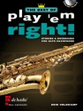 The Best of Play 'em right (+2 CD's): for alto saxophone