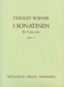3 Sonatinen op.70 fr Viola