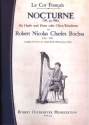 Nocturne op.50,1 fr Horn (Oboe/Klarinette) und Harfe Partitur und Stimmen