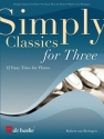 Simply Classics for flute score and parts