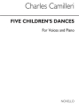 5 Children's Dances for voices and piano score (engl/maltesisch) Verlagskopie