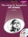 Hit Songs (+CD): for alto saxophone guest spot playalong