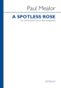 A Spotless Rose for mixed chorus (divisi) a cappella score
