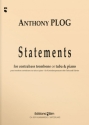 Statements for tuba (contrabass trombone) and piano