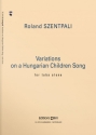 Variations on a Hungarian Children Song for tuba