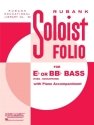 Soloist Folio for bass in Eb /Bb (tuba/sousaphone) and piano