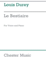 Le Bestiaire for voice and piano