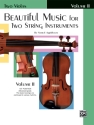 Beautiful Music vol.2 for 2 string instruments viola score