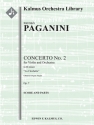 Concerto in b Minor no.2 op.7 for violin and orchestra score and parts