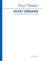 In my Dreams for tenor, female chorus and instruments vocal score