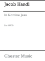 In nomine Jesu  for mixed chorus (SAATB) a cappella score