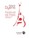 Festival de Paris pour orchestre de guitares partition et parties