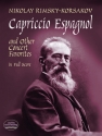 Capriccio espagnol and other Concert Favorites for orchestra score