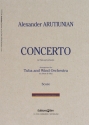 Concerto for Tuba and Orchestra for tuba and concert band score