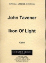 Ikon of Light for mixed chorus, violin, viola and cello score (gr),  archive copy