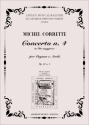 Concerto in do maggiore op.26,4 per organo e archi partitura e parti