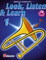 Look listen and learn vol.1 (+CD) for trombone treble clef