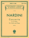 Concerto in e Minor for violin and piano
