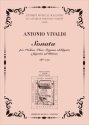 Sonata RV779 per violino, oboe, organo obl., fagotto ad lib. partitura e parti