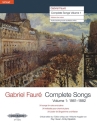 Complete Songs vol.1 (1861-1882) for medium voice and piano