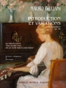 Introduction et variations sur Das ist alle eins op.99 pour guitare