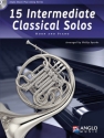15 intermediate classical Solos (+CD) for horn and piano