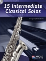 15 intermediate classical Solos (+CD) for alto saxophone and piano