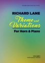 Theme and Variations for horn and piano