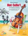 Hot Cello Band 1 (+CD) fr 1-2 Celli (Klavier ad lib) Spielpartitur und Klavierpartitur