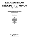 Prelude in c Sharp Minor op.3,2 for piano