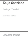 Horloge tais-toi for female chorus (SA) and piano (fr)