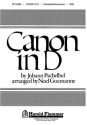 Canon in D for mixed chorus (SAM) and piano (organ) (strings ad lib) vocal score