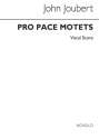Pro pace Motets for mixed chorus (SSAATTBB) a cappella vocal score (la)