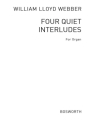 4 quiet Interludes for organ