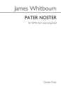 Pater noster for mixed chorus a cappella score,  archive copy