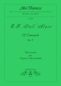 12 Concerti op.6 per organo (clavicembalo)