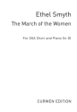 The March of the Women for female chorus a cappella (piano ad lib) score