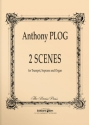 2 Scenes for soprano, trumpet and organ parts