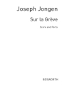 Sur la grve op.57 for soprano, string qzartet and piano score and parts,  archive copy