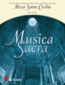 Missa Santa Cecilia fr gem Chor und Blasorchester (Orgel ad lib) Partitur