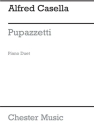 Pupazetti op.27 for piano 4 hands score,  archive copy